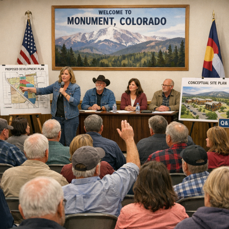 Monument Residents Express Concerns Over Rapid Development and Infrastructure Strain